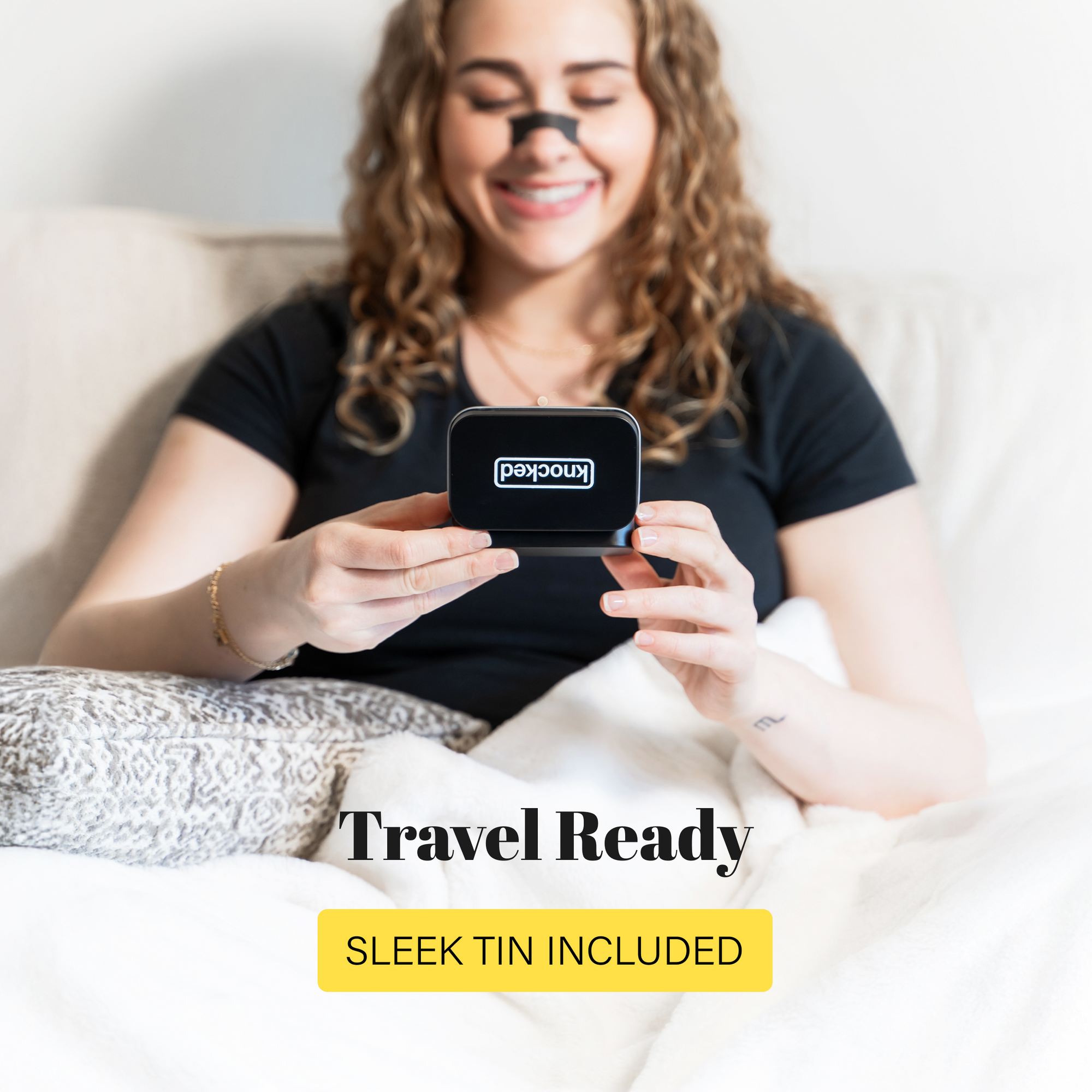 Nighttime Mouth Tape with Tin