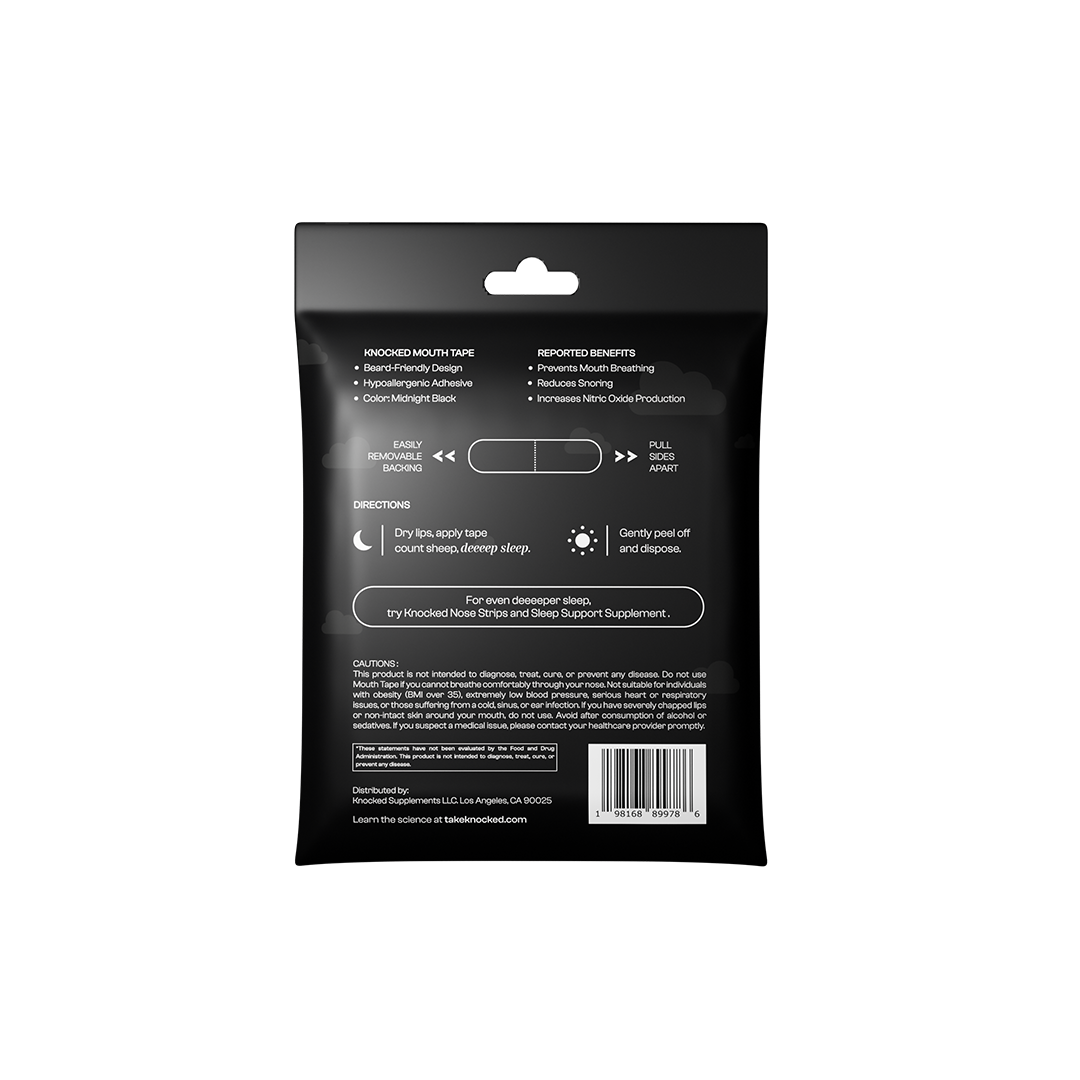 Nighttime Mouth Tape with Tin