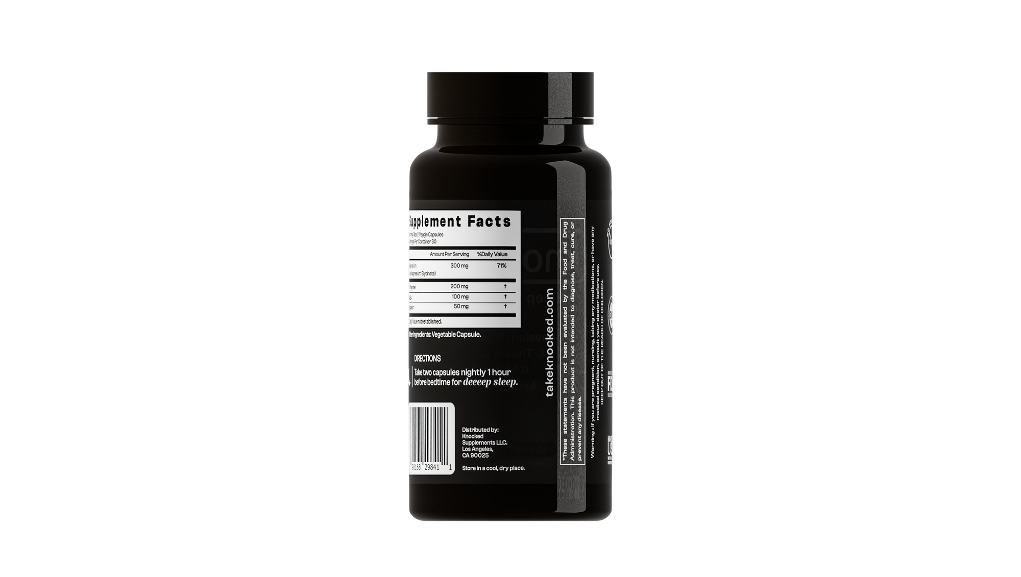 Knocked Sleep Support Supplement